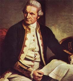 Portrait of Captain Cook
