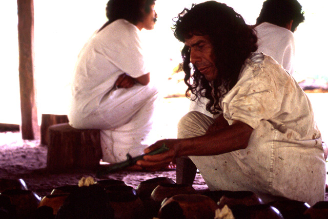 Antonio makes offerings 2006