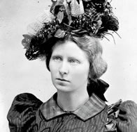 Belle Adams, photo courtesy of British Columbia Archives, F-06721. The accused