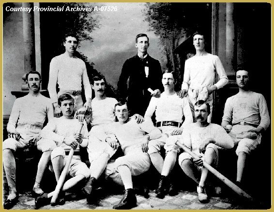 Victoria's Baseball Team, c.1880s