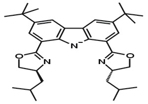 Chiral carbazole bis(oxazoline)