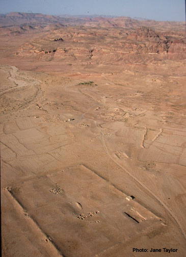 Photograph of  the Hism Desert From the 2000 Excavations At Humayma