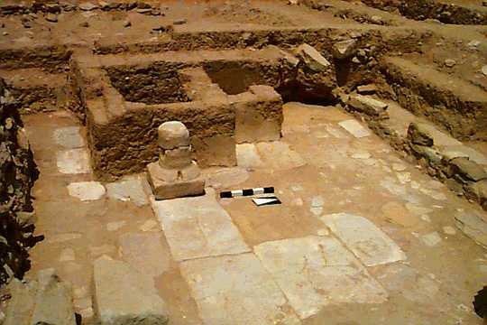 Photograph of Shrine From Excavations at Humayma (2000)