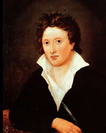 Percy Bysshe Shelley, 1819, by Amelia Curran, National Portrait Gallery (NPG
        1234)