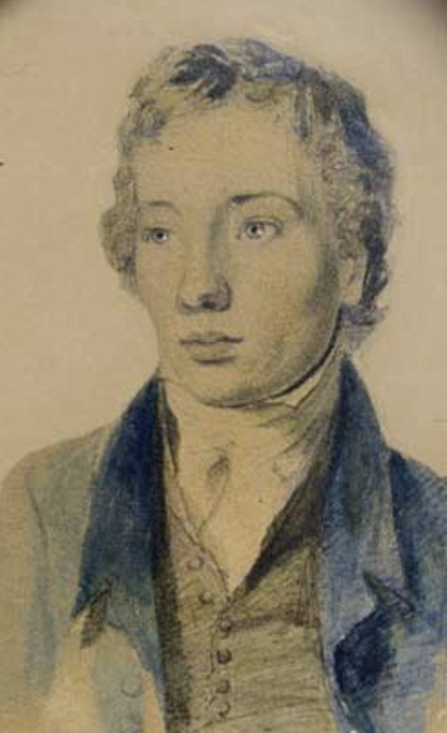 Tom Keats, c.1820, by Joseph Severn (Keats-Shelley House, Rome)