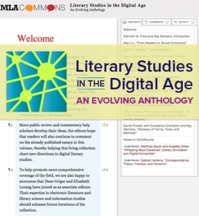 Literary Studies in the Digital Age