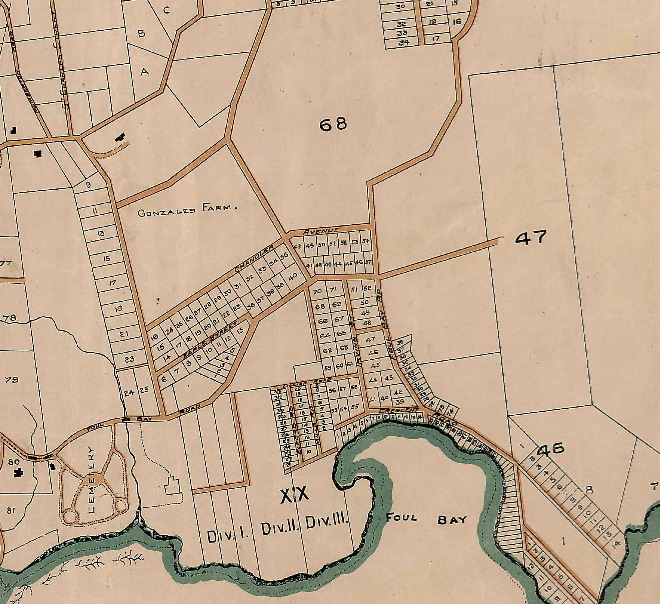 Gonzales area, 1890