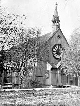 Church of Our Lord, Blanshard and Humboldt Streets, c1880 (BC Archives A-07787)