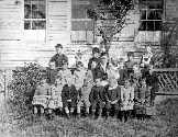 Orphans outside the BC POH c1880 (BC Archives B-01570 )