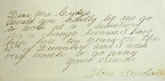 Letter from Flora asking to leave the orphanage, BC Archives NC-B77