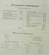 Treasurers report, BC Archives